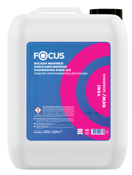 Focus Bulaşık Makinesi Durulama Maddesi 20 lt - Focus Deterjan