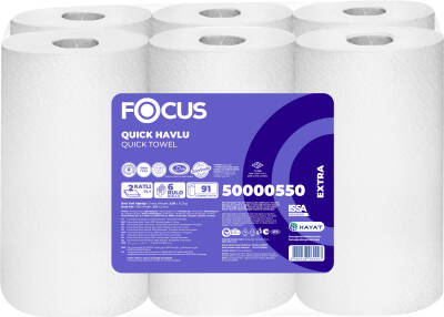 Focus Extra Quick Havlu 91 Mt 6'lı - 1