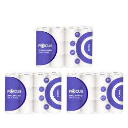 Focus Extra Tuvalet Kağıdı 24'lü 3 Paket - Focus