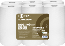 Focus Gold Quick Fotoselli Kağıt Havlu 50 Mt 1x6 - Focus
