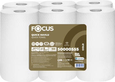 Focus Gold Quick Havlu 150 Mt 6'lı - 1