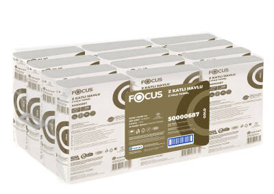 Focus Gold Z Katlı Kağıt Havlu 200 x 12 Paket - 1
