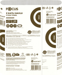 Focus Gold Z Katlı Havlu 200'lü 12 Paket - 2