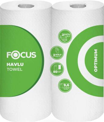 Focus Optimum Havlu 2'li 12 Paket - 1