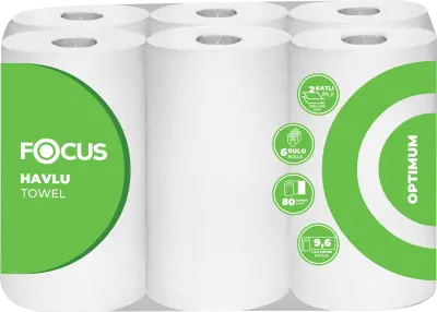 Focus Optimum Rulo Havlu 6'lı 4 Paket - 1