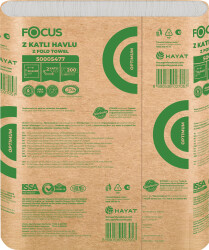 Focus Optimum Z Katlı Havlu 22,5 x 20Cm 200'lü 12 Paket - 2
