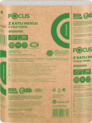 Focus Optimum Z Katlı Havlu 200 x 12 Paket - 2