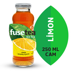 Fuse Tea Limon Aromalı Soğuk Çay 250 ml 12`li - Fuse Tea