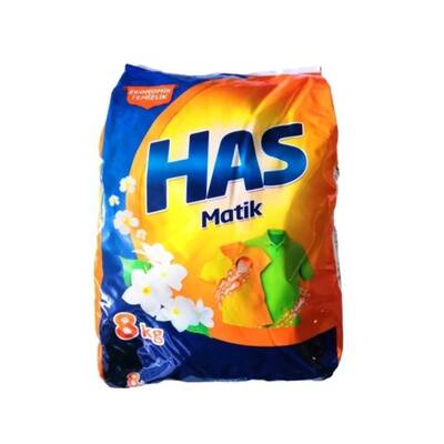 Has Matik Makine Toz Çamaşır Deterjanı 8 kg - 1