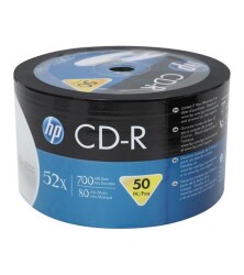 Hp Cd-R 700Mb-80Mın 52X 50 li Shrink - HP