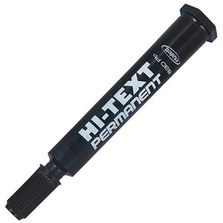 Hi-Text Permanent M.Yuvarlak Uç Siyah - Hi-Text