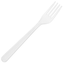 Huhtamaki Premio Plastik Çatal Şeffaf 50`li - Huhtamaki