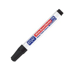 Kraf Beyaz Tahta Kalemi Siyah 770 - Kraf