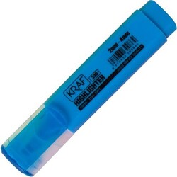 Kraf Fosforlu Kalem 330 Mavi - Kraf