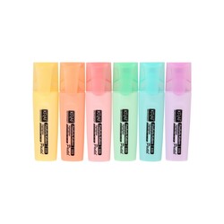 Kraf Fosforlu Kalem Pastel 6 lı 335 - Kraf