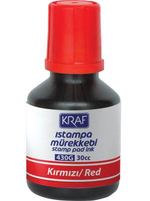 Kraf Istampa Mürekkebi 30 CC Kırmızı 430 G - 1