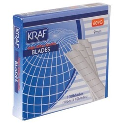 Kraf Maket Bıçağı Yedeği Dar 609G - Kraf
