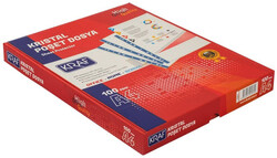 Kraf Kristal Poşet Dosya A4 100'lü 1001 - Kraf