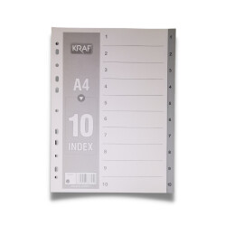 Kraf Separatör 10 Rakam - Kraf