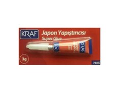 Kraf Yapıştırıcı Japon Süper 3 Gr 760G - Kraf
