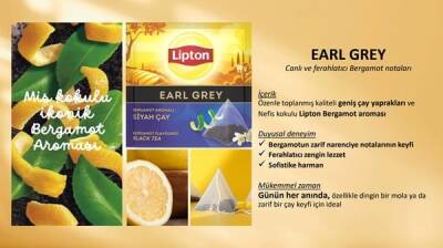 Lipton Earl Grey Bergamot Bardak Poşet Çay 15'li - 2
