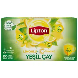 Lipton Berrak Yeşil Çay Limonlu 20`li - 1