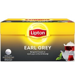 Lipton Earl Grey Demlik Poşet Çay 100`lü - Lipton