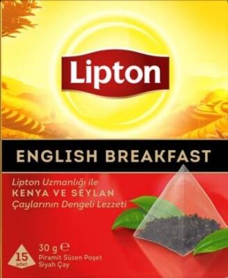 Lipton English Breakfast Bardak Poşet Çay 15'li - 1