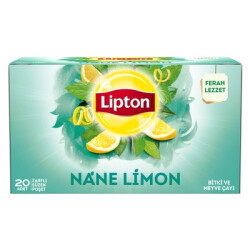 Lipton Nane Limon Bardak Poşet Çay 20 li - Lipton