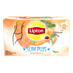 Lipton Slim Plus Kayısılı Bardak Poşet Çay 20`li - Lipton