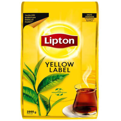 Lipton Yellow Label Dökme Çay 2000g - 1