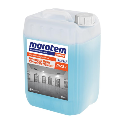 Maratem M223 Amonyak Bazlı Kir ve Cila Sökücü 20 L - 1