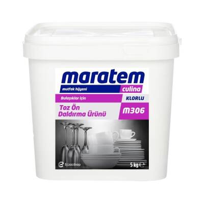 Maratem M306 Bulaşık Makinesi Ön Daldırma Toz 5 Kg - 1