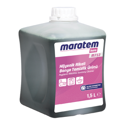 Maratem M712 Hijyenik Alkali Banyo Temizleyici 1,5 L - 1