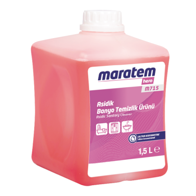 Maratem M715 Asidik Banyo Temizleyici 1,5 L - 1