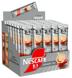 Nescafe 2'si 1 Arada Çözünebilir Kahve 10g 56`lı - Nescafe