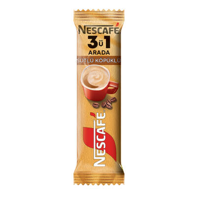 Nescafe 3′ü 1 arada Kahve Sütlü Köpüklü 17.4g 72`li - 2