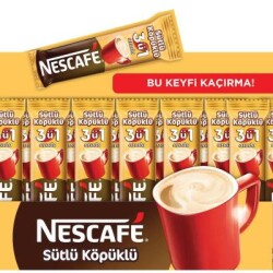 Nescafe 3'ü 1 Arada Kahve Sütlü Köpüklü 17,4 gr 72`li - Nescafe