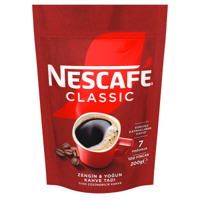 Nescafe Classic Çözünebilir Kahve 200g - 1