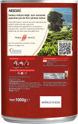 Nescafe Classic Kahve Teneke Kutu 1kg - 2