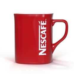 NESCAFE PORSELEN KIRMIZI KUPA - NESTLE