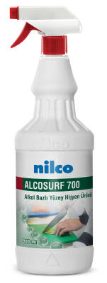 Nilco Alcosurf 700 Alkol Bazlı Yüzey Temizleyici 800 Ml - 1