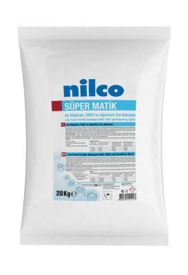 Nilco Süper Matik Çamaşır Deterjanı Ağartıcılı 20 Kg - 1