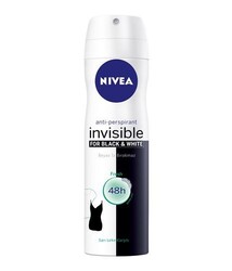 Nivea Women Invisible Black&White Fresh Sprey Deodorant 150 ml - Nivea