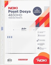 Noki 4830 A4 HD Poşet Dosya 100`lü Paket - Noki