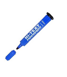 Noki Hi-Text Koli Kalemi 830PSC Kesik Uç Mavi - Noki