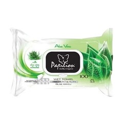 Papilion Islak Havlu Aloe Vera 100 lü Paket - 