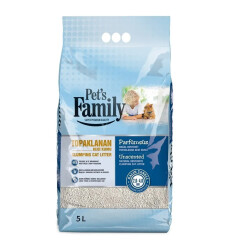 Pets Family Parfümsüz Kalın Kedi Kumu 5 Lt - Diğer