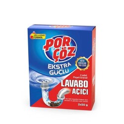 Porçöz Toz Granül Lavabo Açıcı 50 Gr 2 li - Porçöz