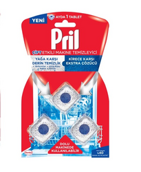 Pril Makine Temizleyici Tablet 3 lü - Pril
